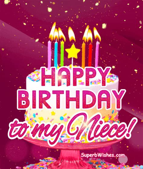 happy birthday to my niece gif|happy 15th birthday niece images.